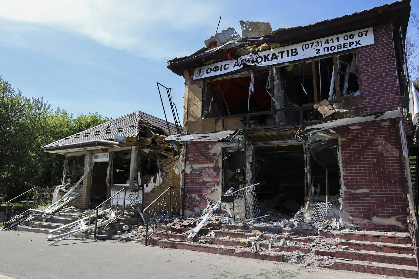 Fotos: De Bucha a Borodyanka, un recorrido por el apocalipsis ruso