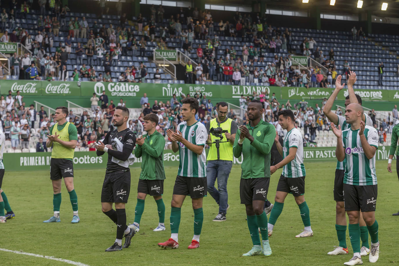 Fotos: Último partido del Racing de la temporada en los Campos de Sport