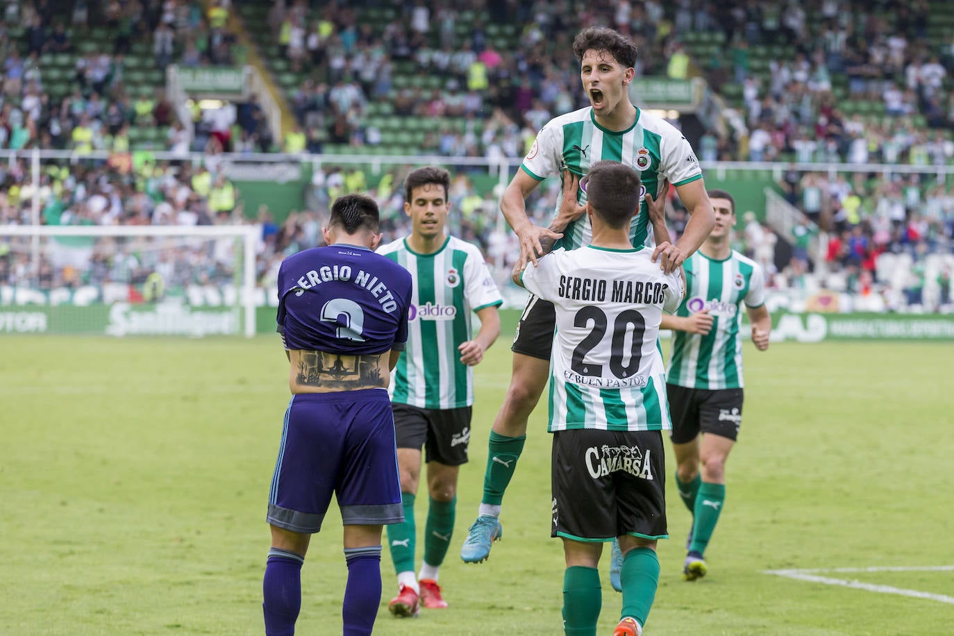 Fotos: Último partido del Racing de la temporada en los Campos de Sport