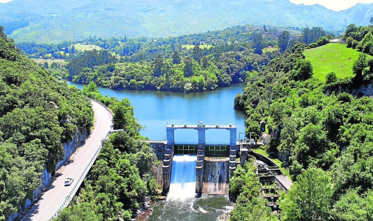 Una parte del embalse de Palomera está ahora en territorio del municipio del Nansa. 