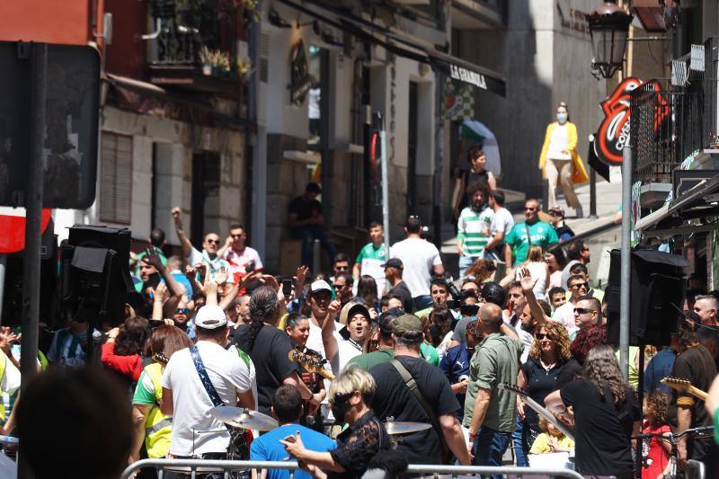 Fotos: Imágenes de la fiesta del Racing en el Río de la Pila