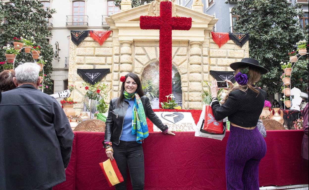 La candidata de Vox a la presidencia de la Junta de Andalucía, Macarena Olona. 