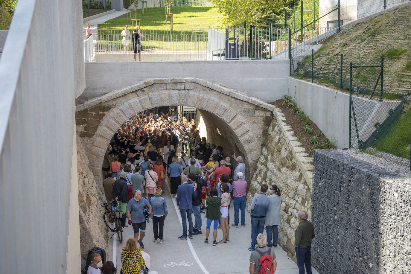 Fotos: El túnel de Tetuán se abre a los ciudadanos