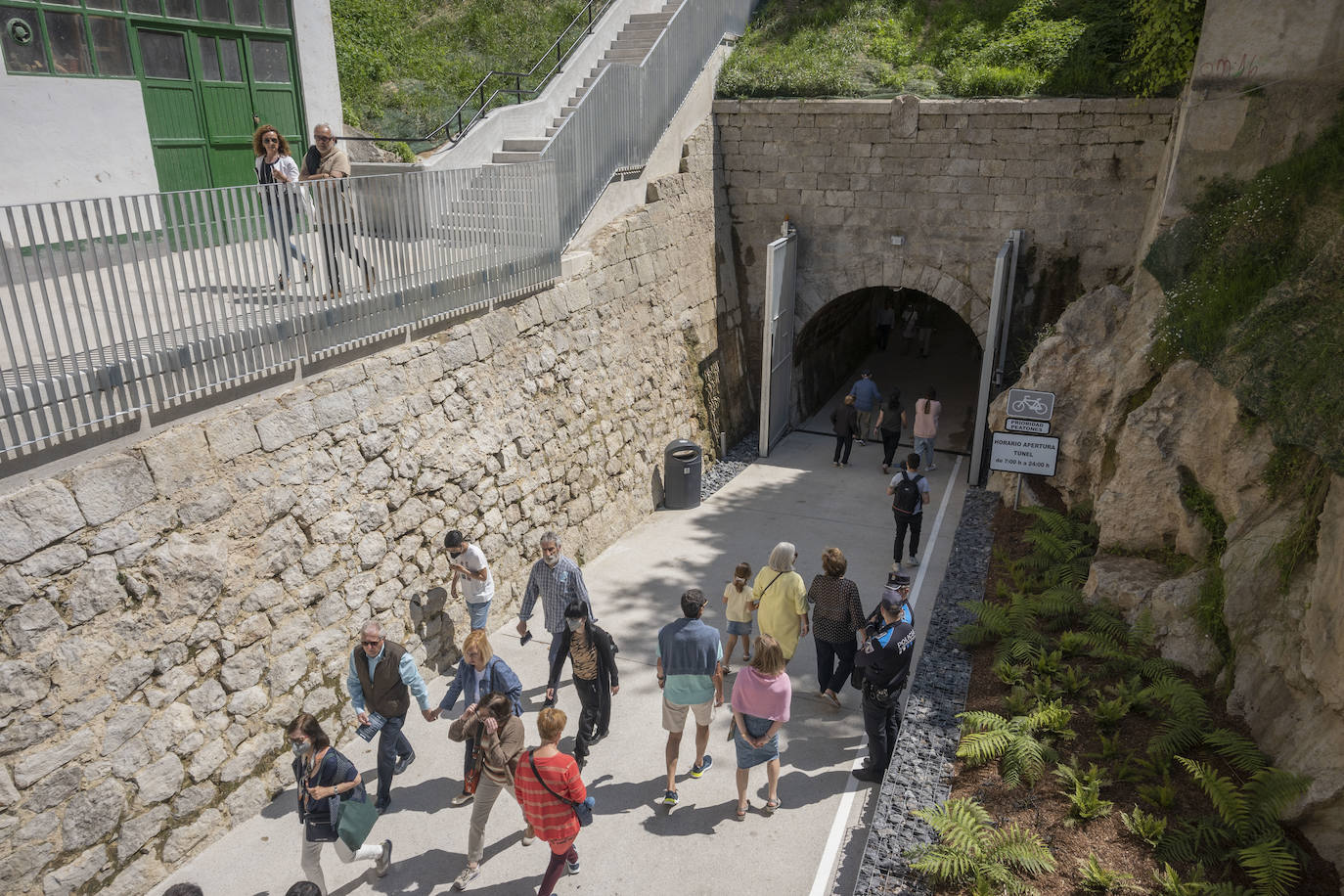 Fotos: El túnel de Tetuán se abre a los ciudadanos