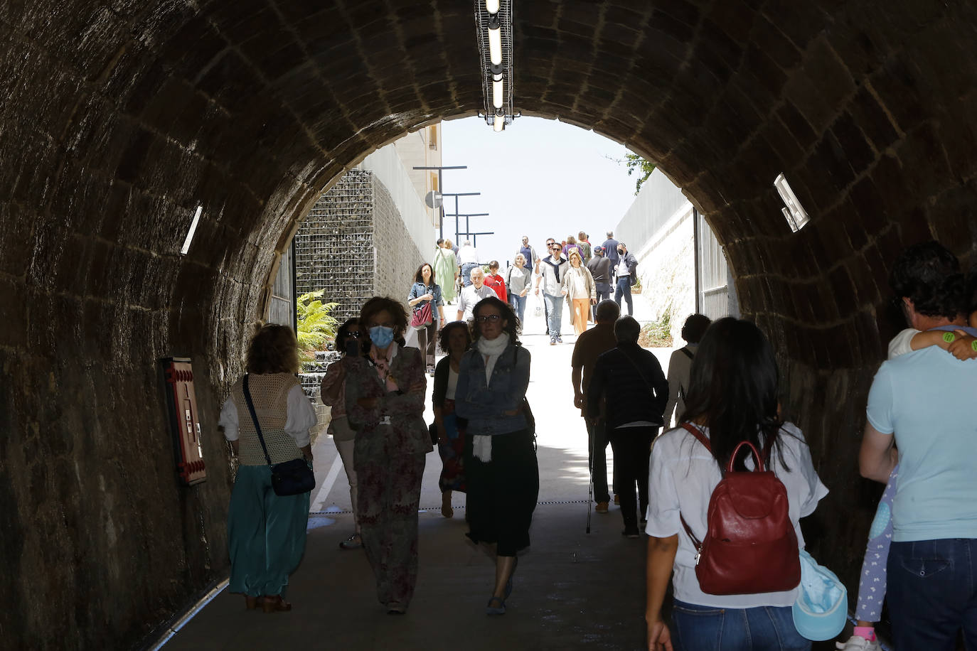 Fotos: Un paseo por el túnel