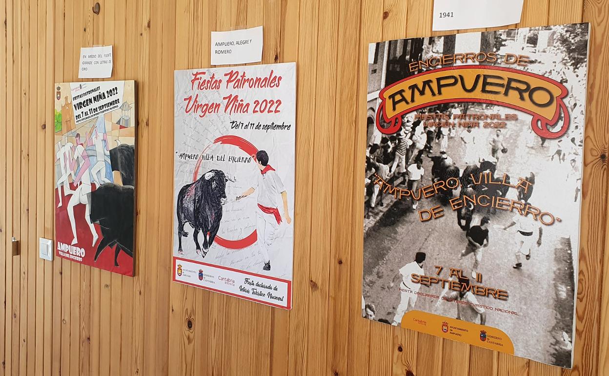 Los autores de los tres carteles finalistas optan a un premio de 400 euros por su trabajo artístico 