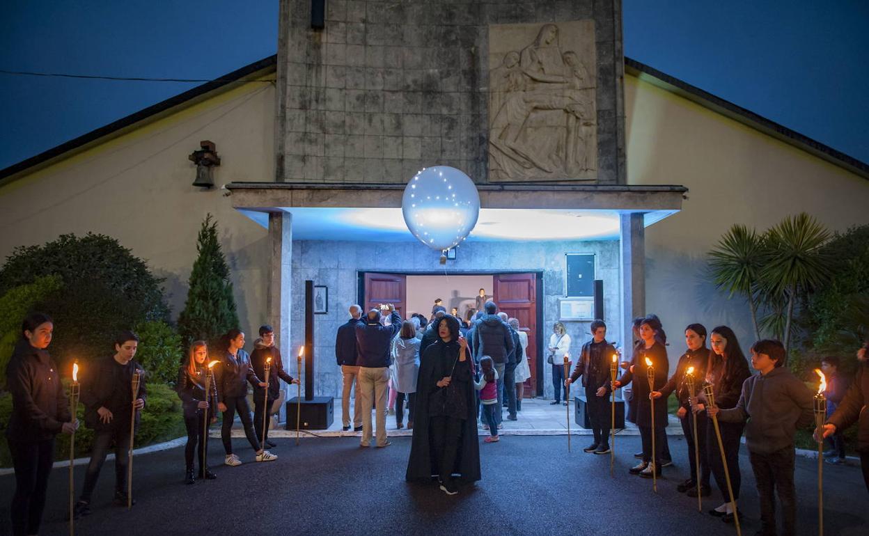 Desde hace años se celebran actividades culturales nocturnas en Ciriego.