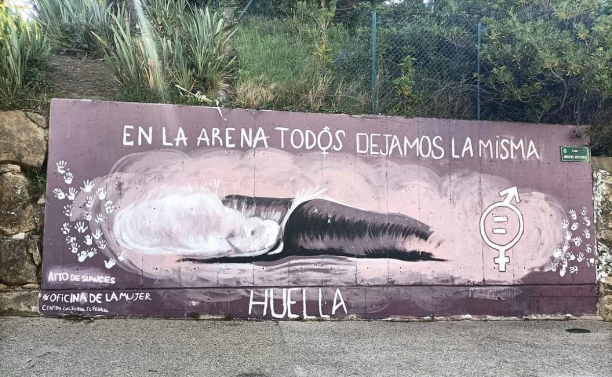Resultado del mural. 