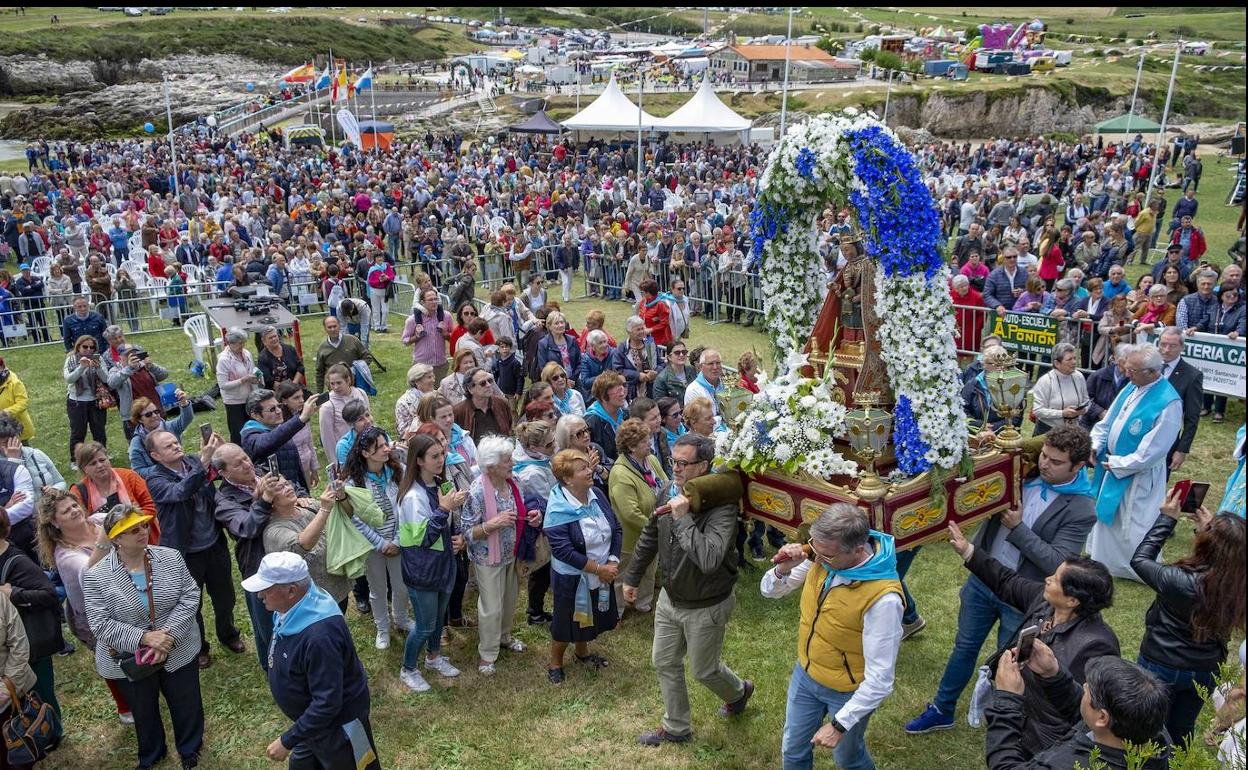 En esta edición se cumplen 43 años desde el nombramiento de la Virgen del Mar como patrona de la capital cántabra.