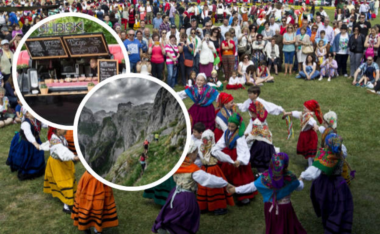 El día infantil de Cantabria, el Kilómetro Vertical Fuente Dé y el festival 'Callejeando Food Fest' entre los planes del finde. 