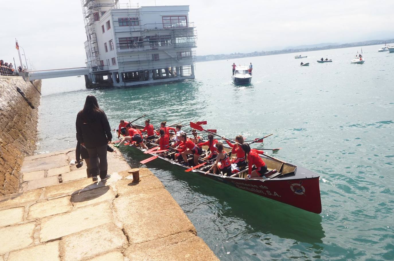 Fotos: Imágenes de la Bandera Sotileza, disputada hoy en la bahía de Santander