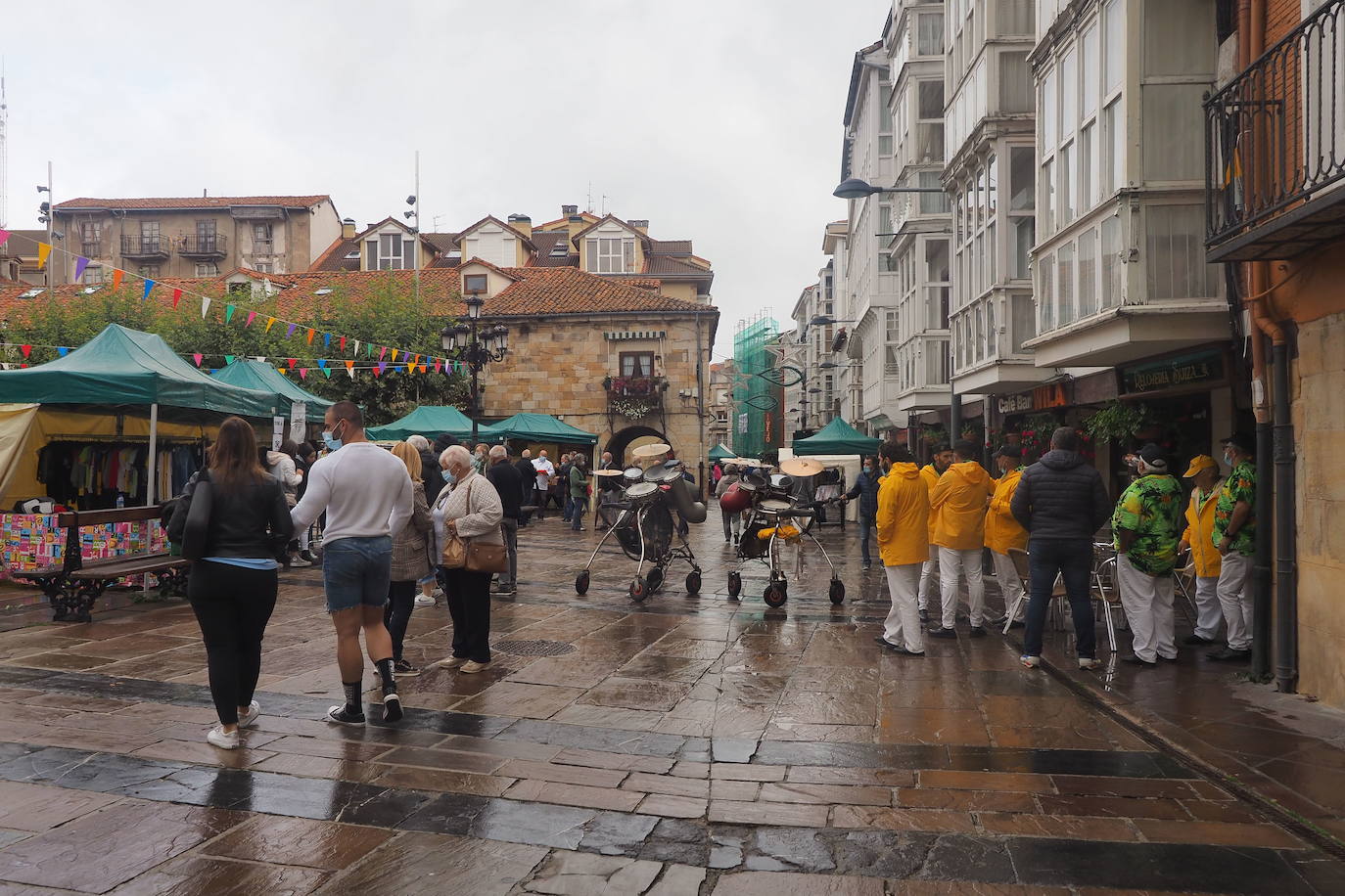 Imagen de archivo de una feria celebrada en Reinosa.