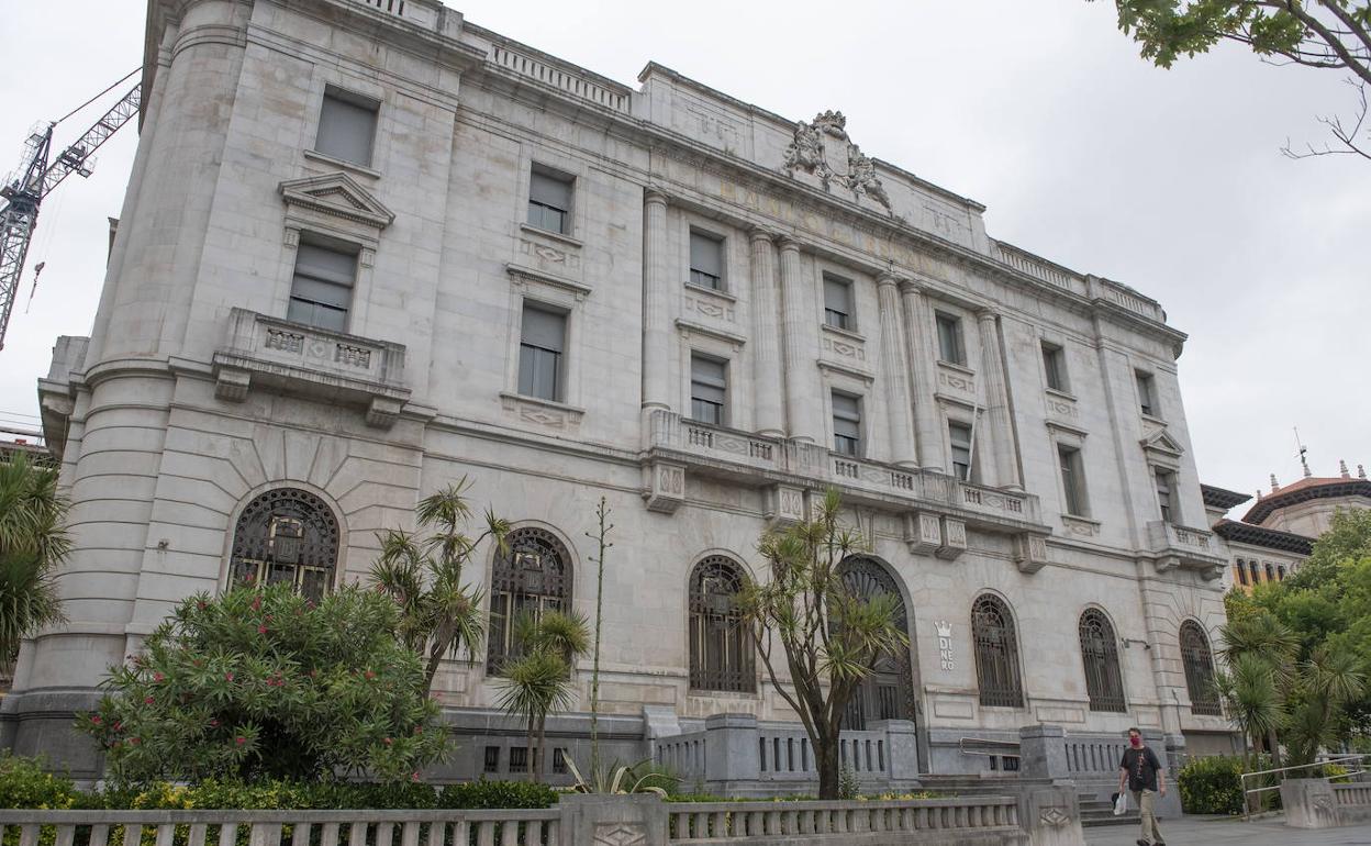 Edificio del Banco de España que albergará el Archivo Lafuente