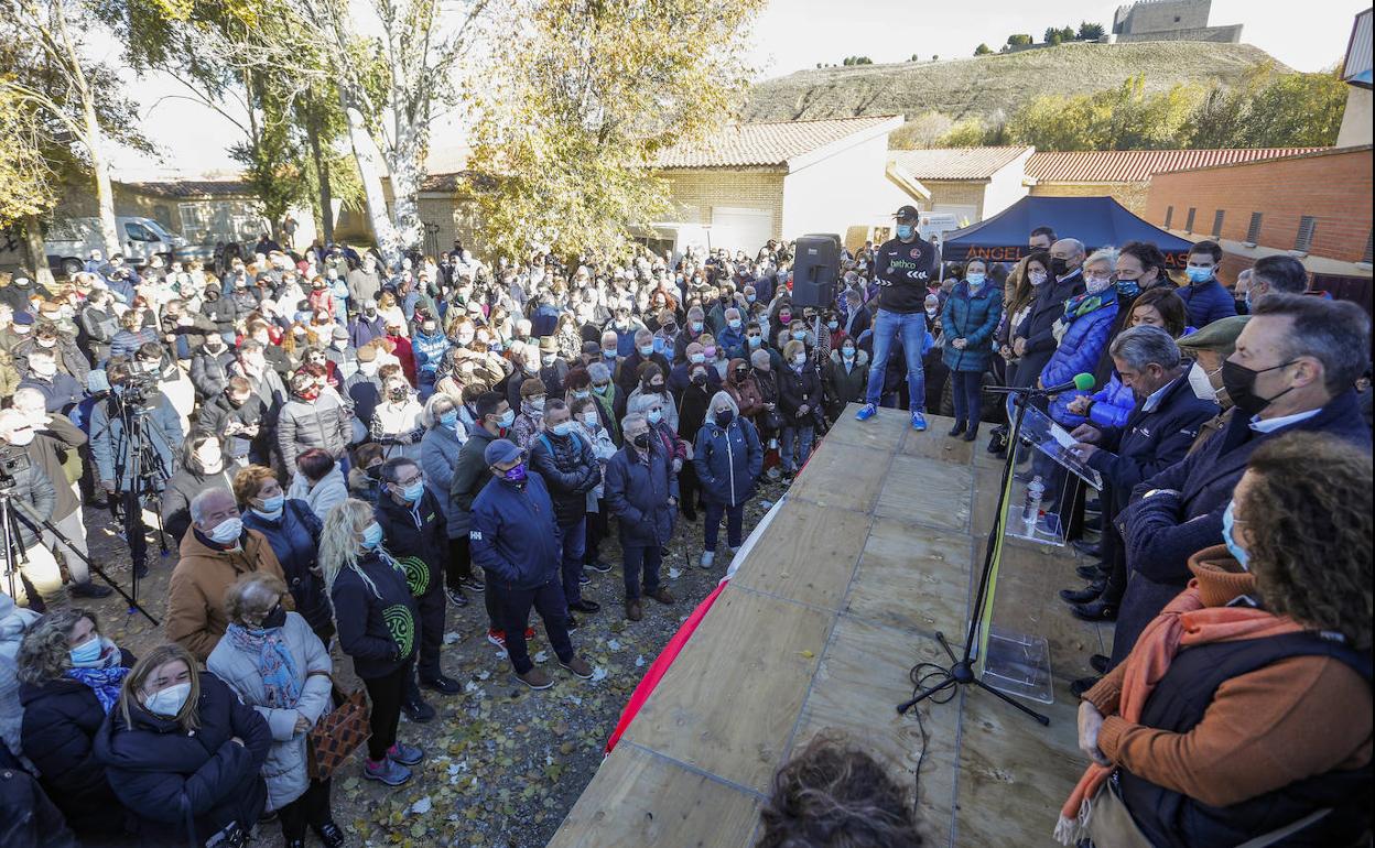 Acto del PRC en Monzón el 7 de diciembre de 2021