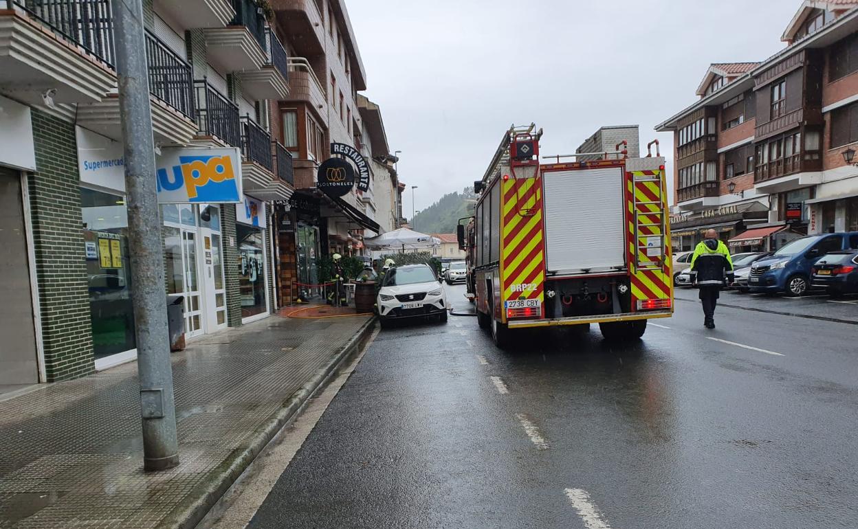 Al lugar acudieron efectivos del 112 de Valdáliga, Policía Local y Guardia Civil. 