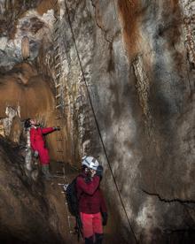 Imagen secundaria 2 - Aparece un «extraordinario» conjunto de restos visigodos en la cueva de La Garma