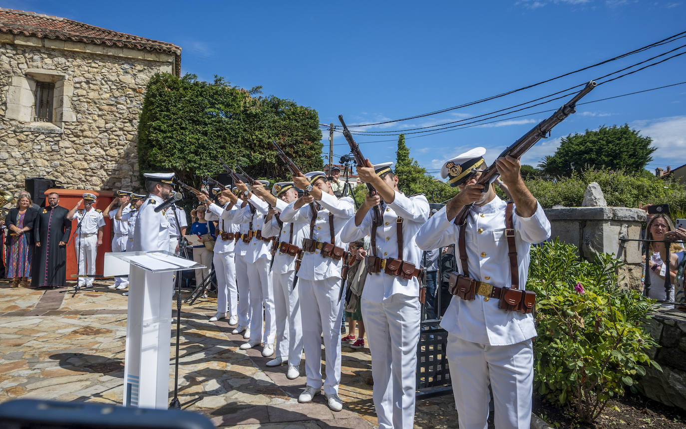 Fotos: Cueto rinde homenaje a Juan Santander