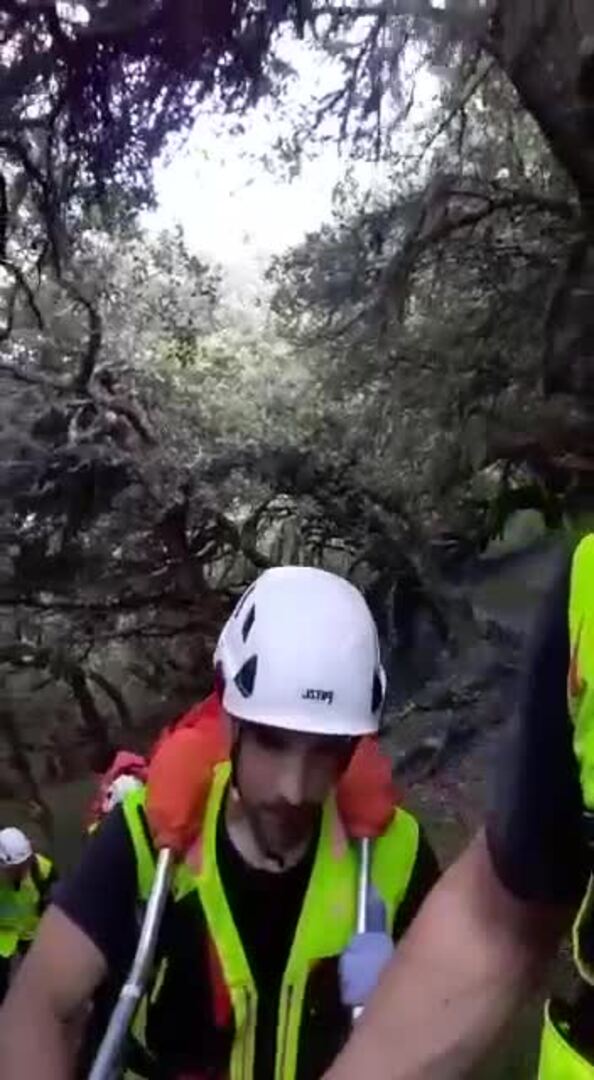 Rescate de un senderista de 72 años en Picos de Europa