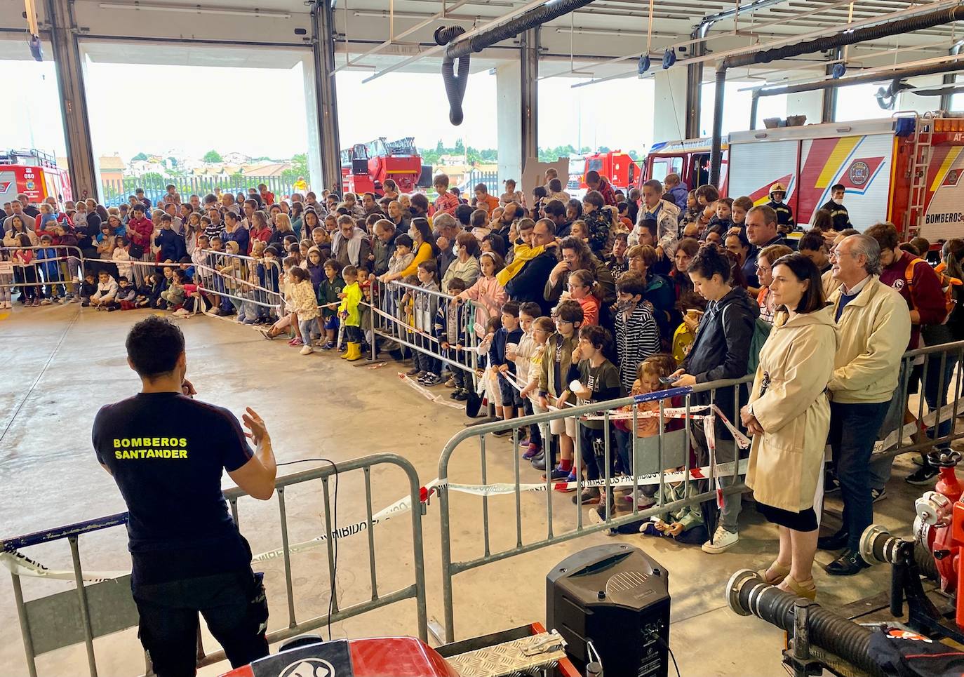 Fotos: Los bomberos de Santander muestran su trabajo