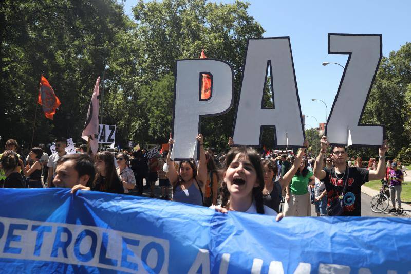 La marcha ha contado con el apoyo de los grandes sindicatos, que son los que mayor capacidad de movilización tienen siempre.