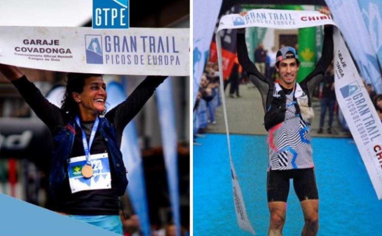 Mapie Larroude Y Pablo Villa, ganadores de la Gran Trail Picos de Europa