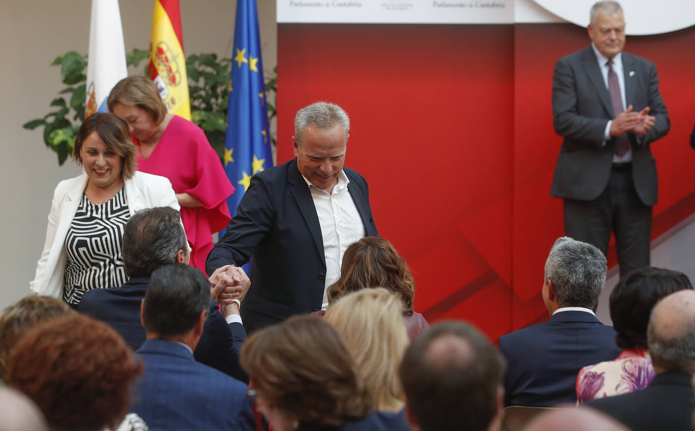 Ruth Carrasco junto a Vicente Mediavilla.