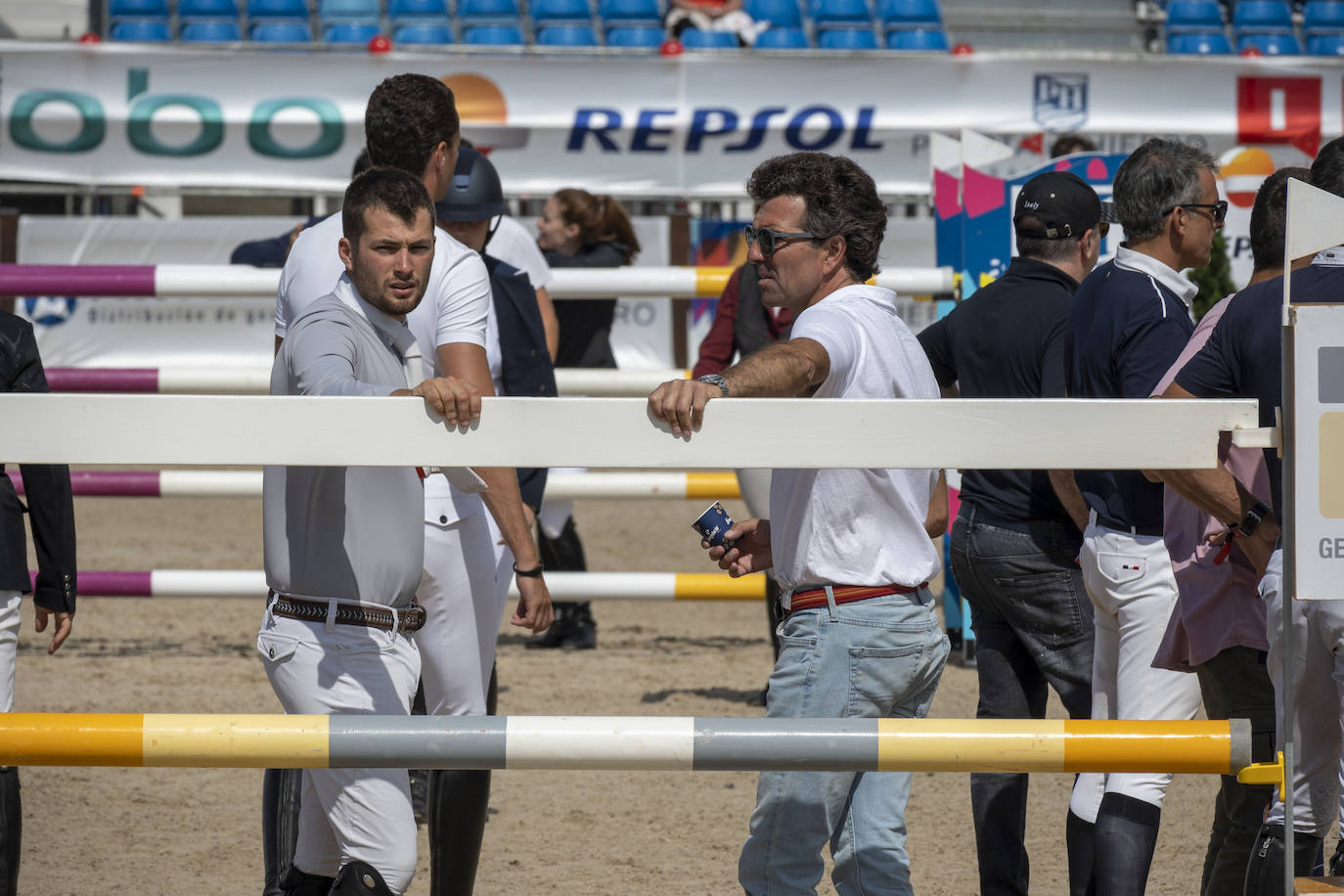 Fotos: Imágenes de la segunda jornada del Concurso de Saltos Internacional de Heras