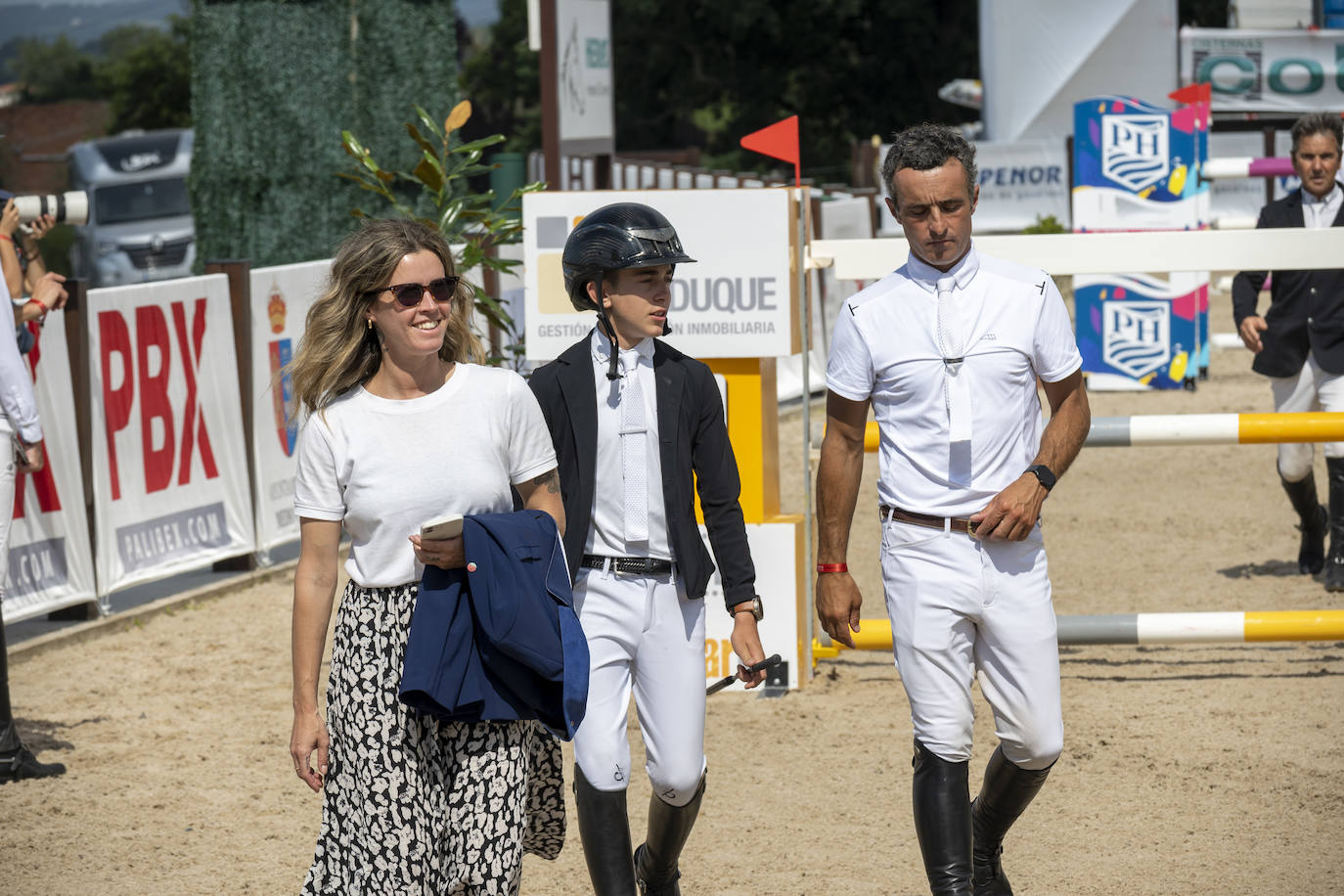 Fotos: Imágenes de la segunda jornada del Concurso de Saltos Internacional de Heras