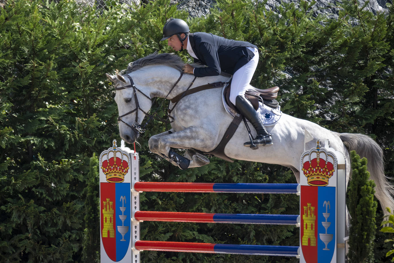 Fotos: Imágenes de la segunda jornada del Concurso de Saltos Internacional de Heras