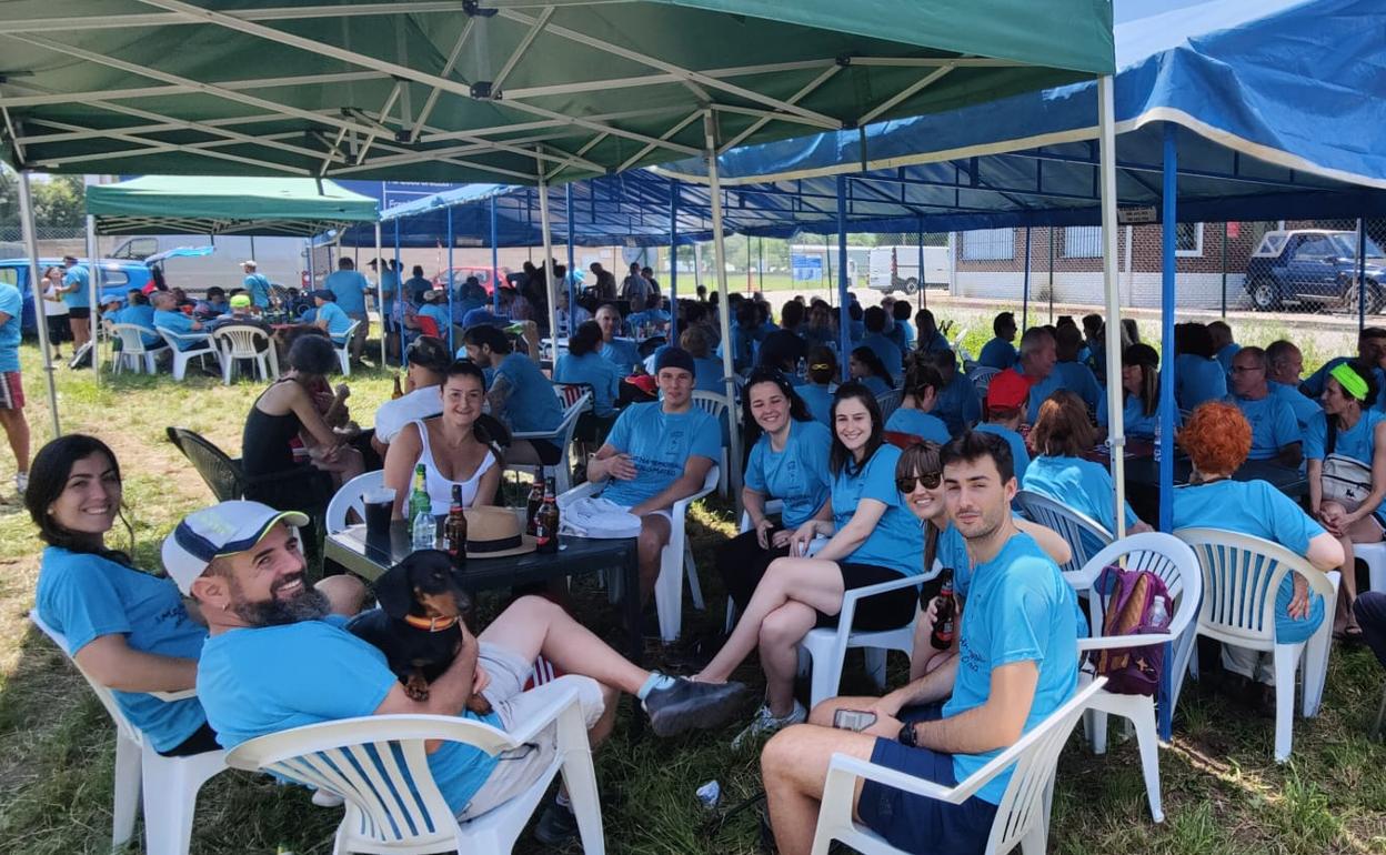 Un momento de los actos organizados por el primer memorial Marcelo Mateo. 