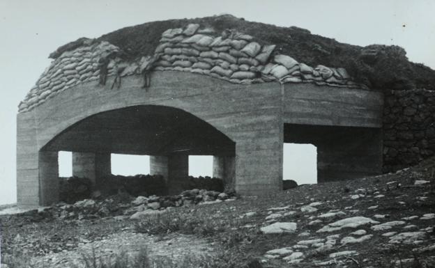 Casamata de artillería de Cabo Mayor.