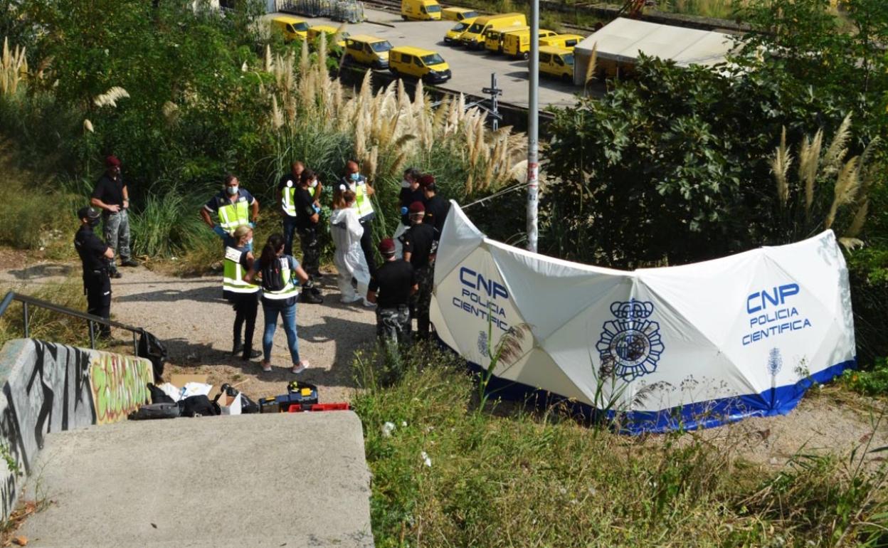 Los restos de Nancy Paola fueron encontrados en bolsas en la peña del Cuervo, en Santander.