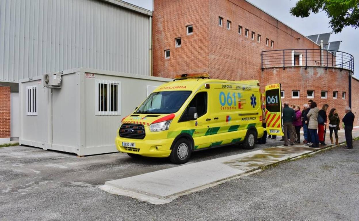 La ambulancia llegó al valle de Iguña en 2018, con sede, por primera vez, en La Serna de Iguña.