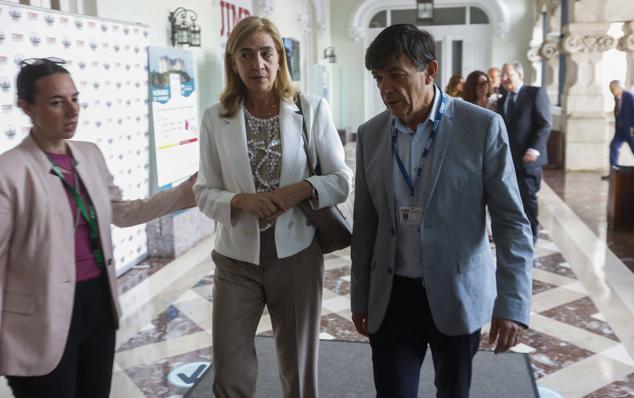 La infanta Cristina, en Santander para asistir a un curso.