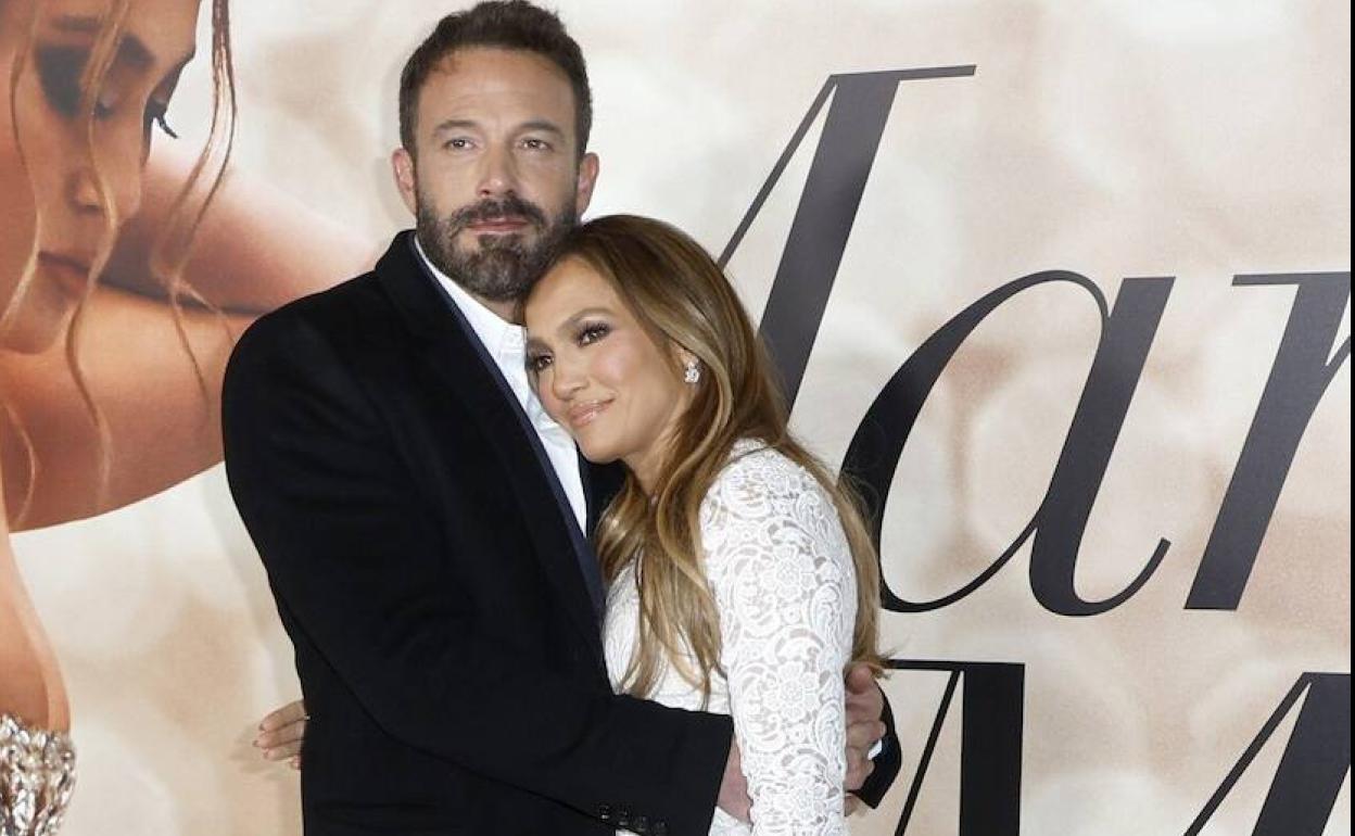 Ben Affleck y Jennifer Lopez.