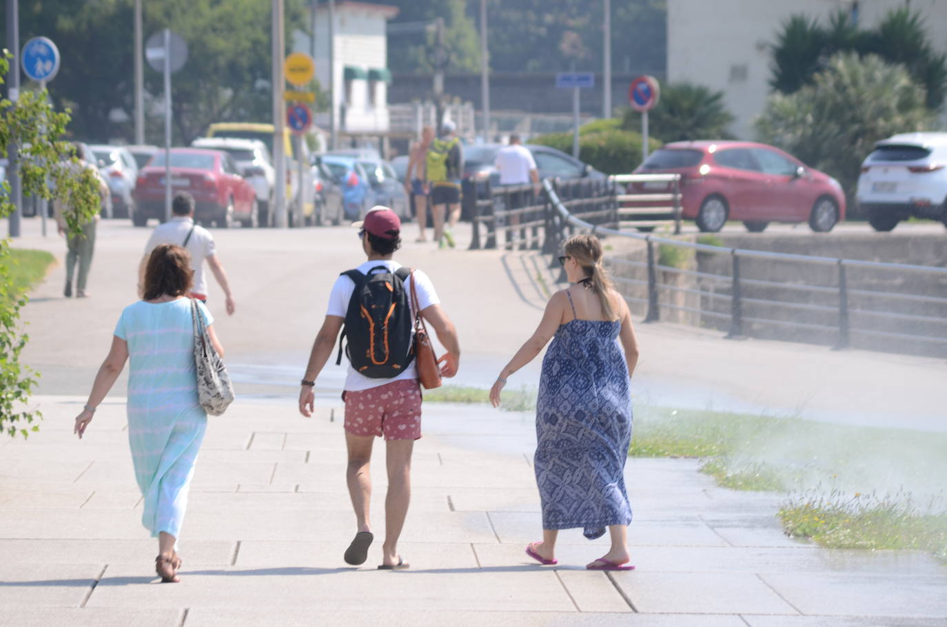 Cantabria se achicharra y San Felices de Buelna registra la temperatura máxima del país (38,4º).
