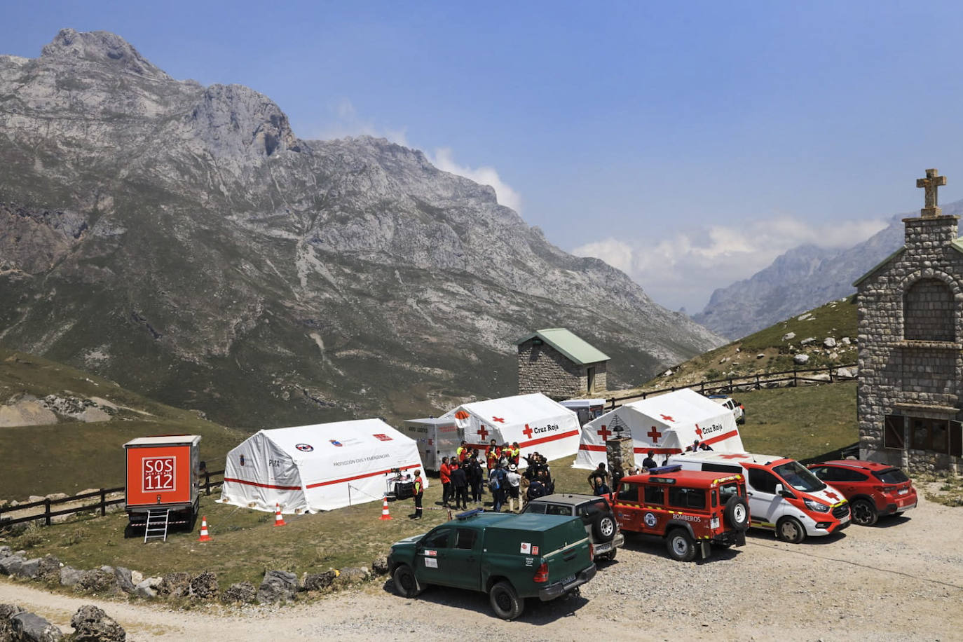 Fotos: Cantabria y Asturias se hermanan en un simulacro de rescate