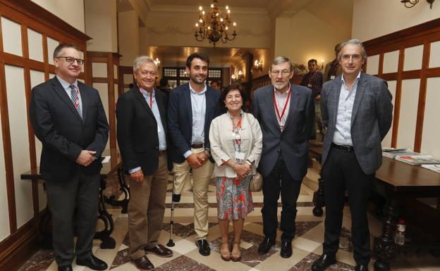 Íñigo Noriega, Martín Piñero, Juan Postigo, María Acacia López, Jaime Lissavetzky e Íñigo de la Serna