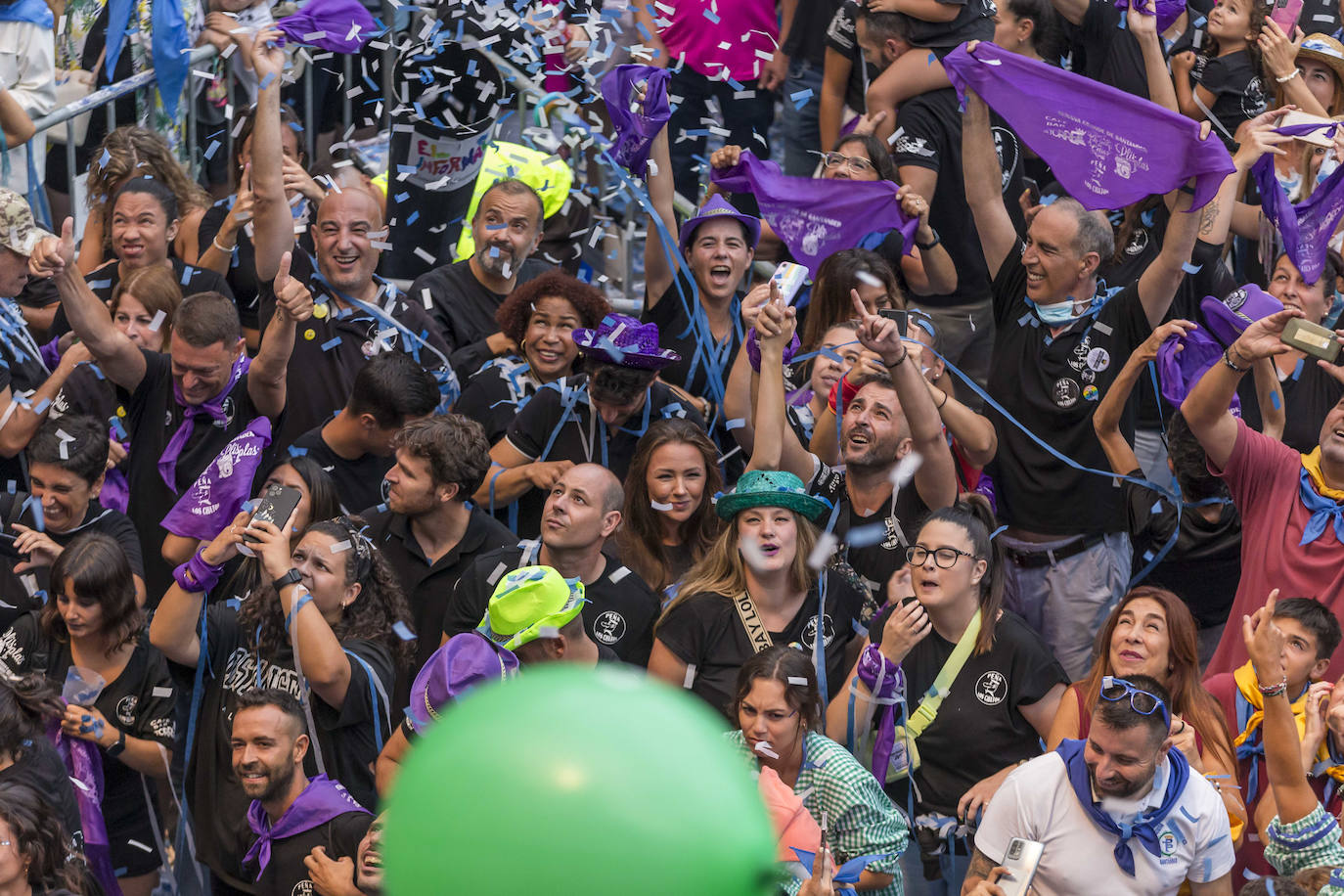 Fotos: Las mejores imágenes del pasacalles