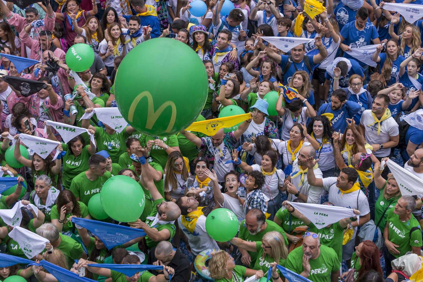 Fotos: Las mejores imágenes del pasacalles