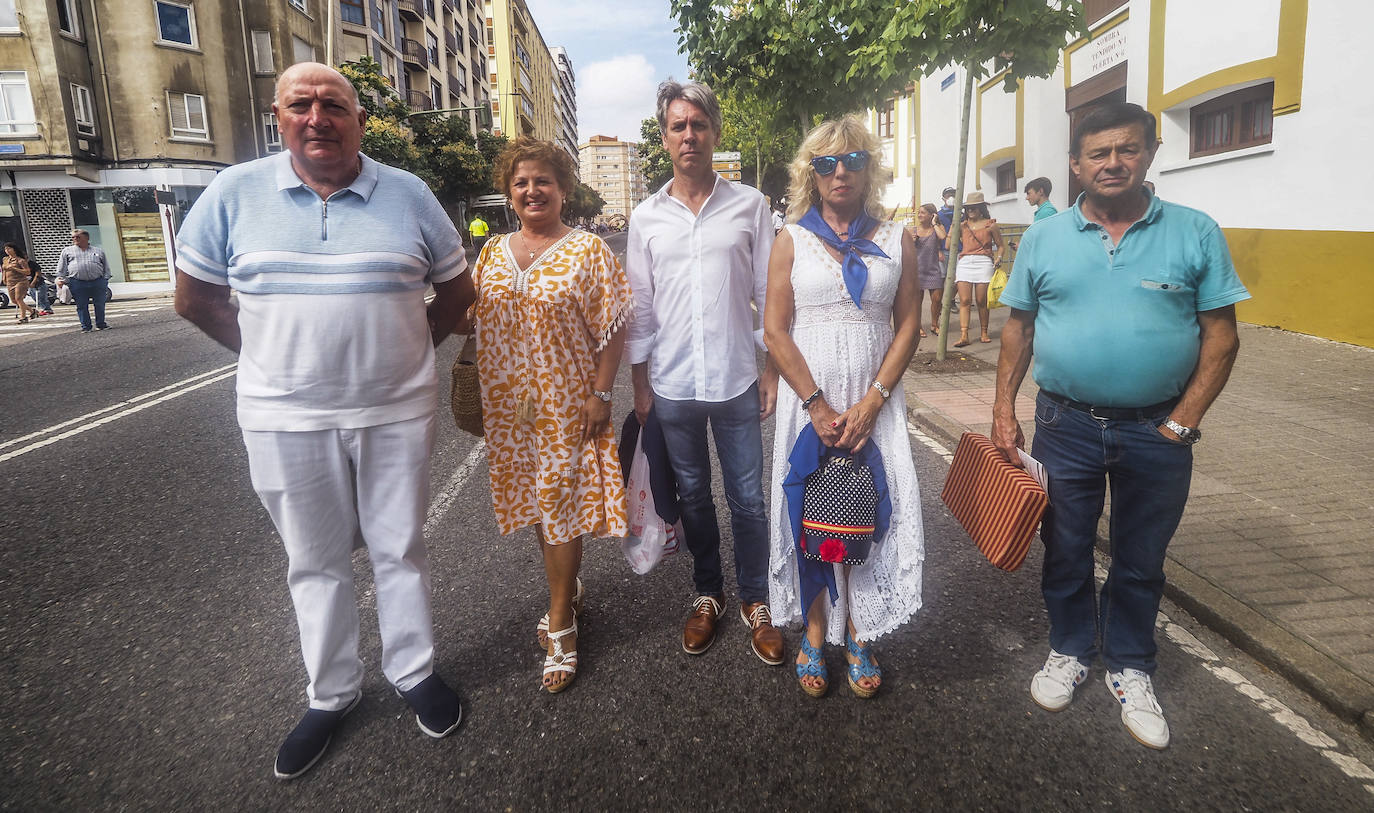 Javier Cebrecos, Mabel Ruiz, Marcelo Fernández, Eva Fernández y José Antonio González. 