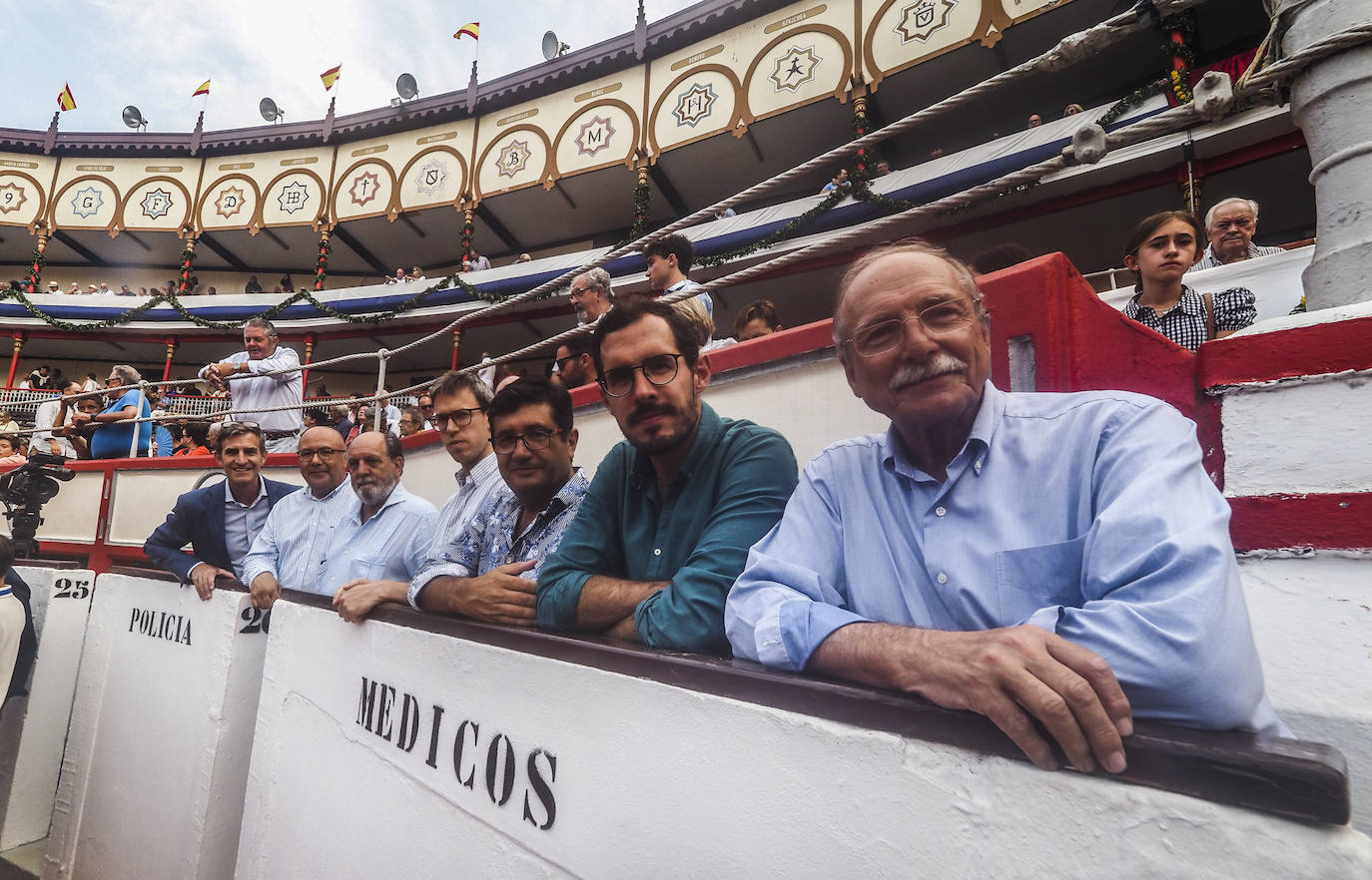 Brendan Visser, Federico Castillo, Eduardo Hevia, Juan García Cardo, Francisco Gutiérrez, José Antonio Fernández-Dívar y Daniel Casanova. 