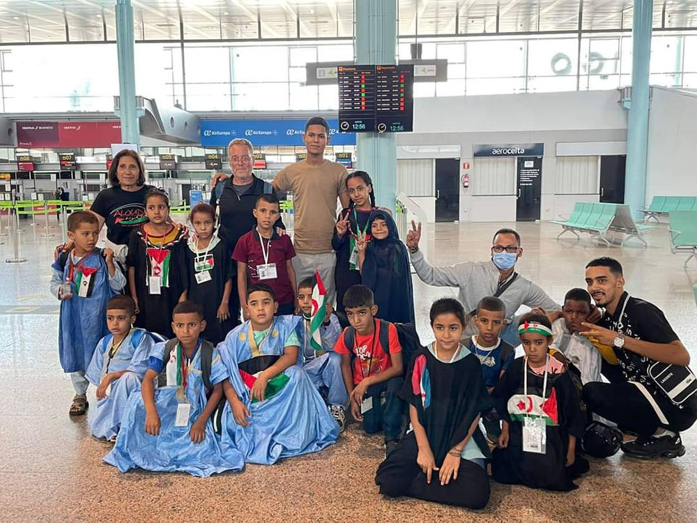 Fotos: Medio centenar de niños saharauis, de vacaciones en Cantabria