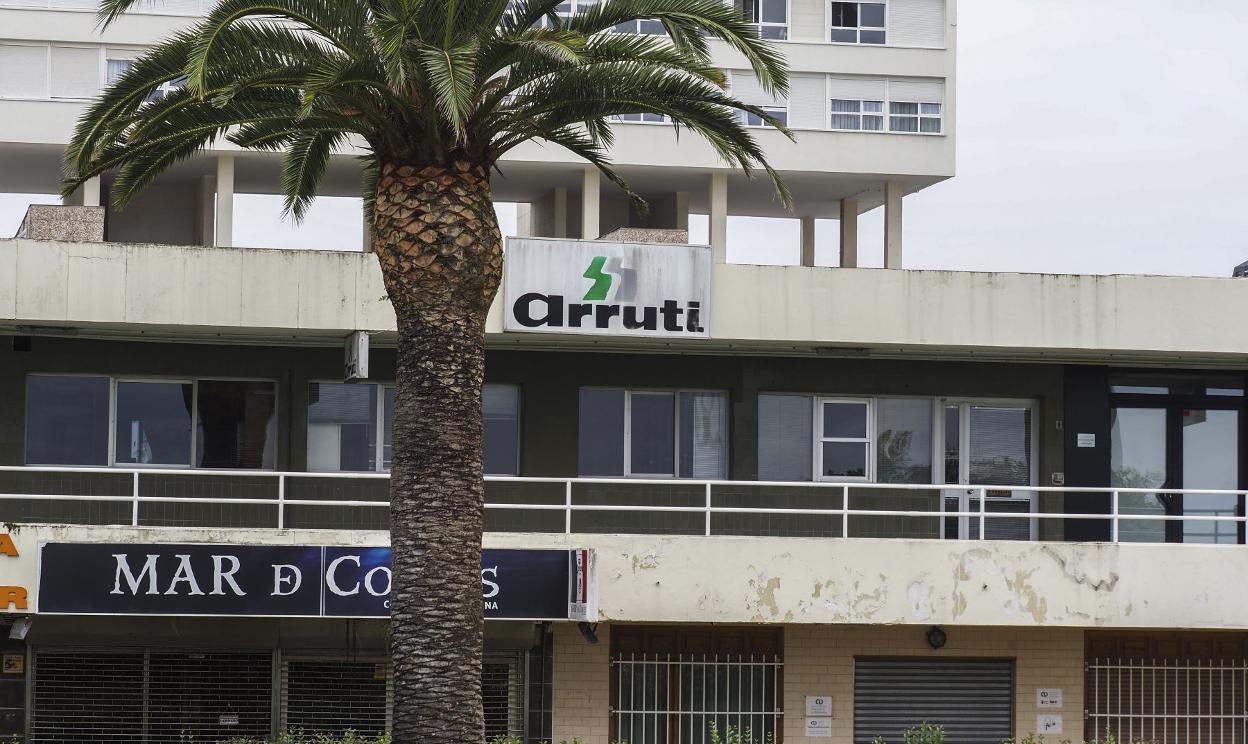 Oficinas que Arruti tiene en El Sardinero, en Santander. 