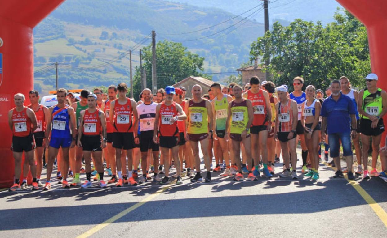 Salida de la prueba masculina.