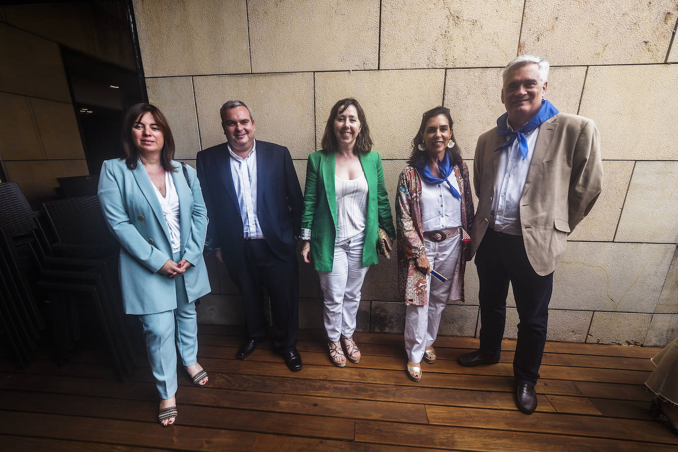 Silvia Abascal, Juan Carlos Rey, Alicia Renedo, María Teresa Noriega y Antonio Rius. 