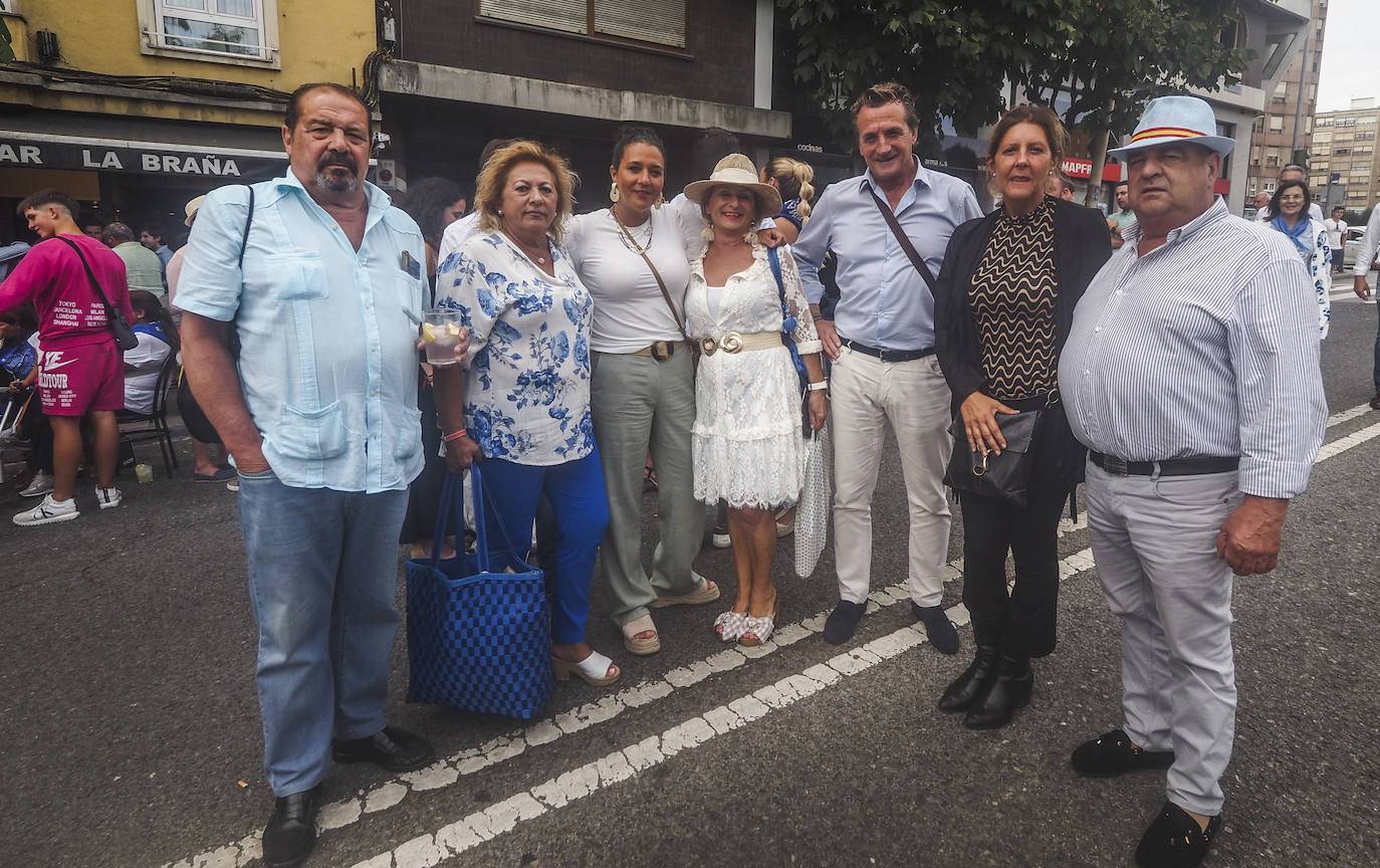 Emilio de Cos, Luisa Sainz, Marisa de Cos, Maribel Herrera, Roberto Carpintero, Silvia Gallego y Pedro Peña. 