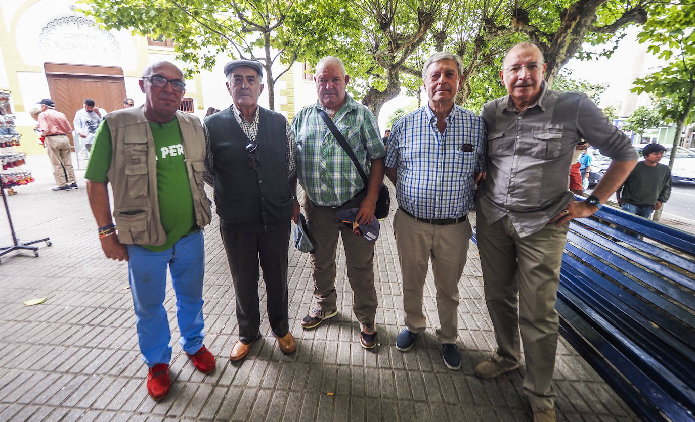 Jesús Muñoz, Ramón Oceja, Guillermo Antolín, Antonio Ruiz y Fernando Lope. 