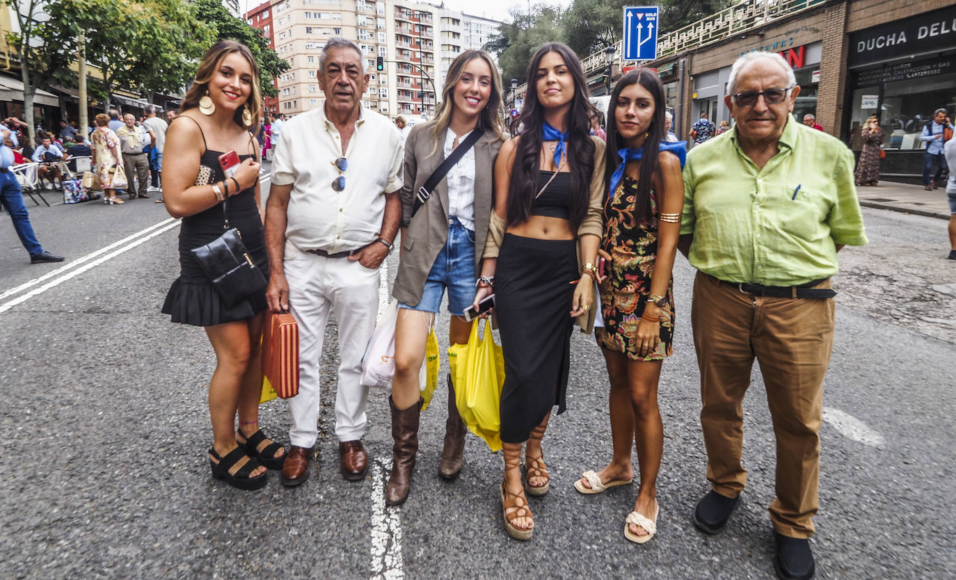 Irene Esteban, Francisco Cid, Daniela Álvarez, Natalia Revilla, Alba Girao y José Manuel Iglesias. 