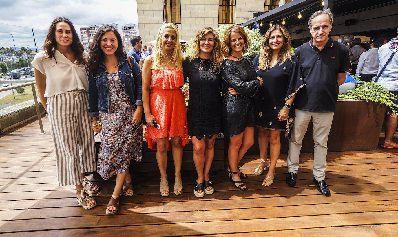 Celia Andrés Rumayor, Alexandra Alonso Garriga, Noelia Sainz, Marián Solano, Teresa Iglesias, Olga Quintanilla y Samuel Ruiz. 